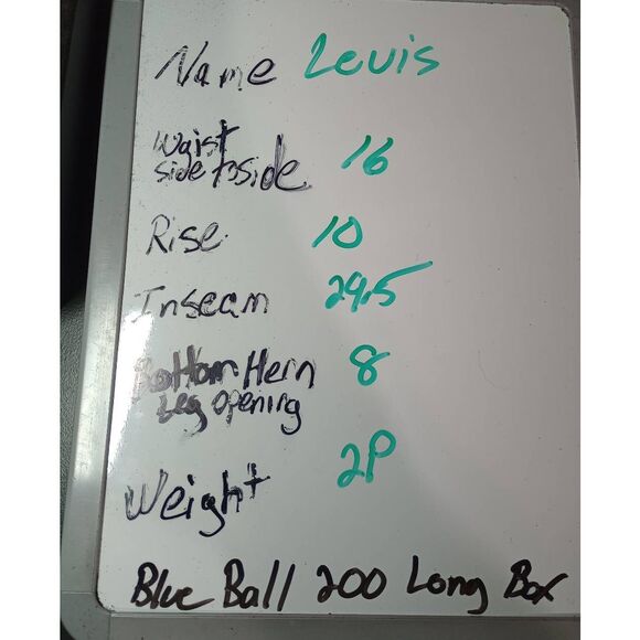 Levi's Jeans Ladies 16W Straight Leg Slimming Dark Wash - Picture 7 of 7